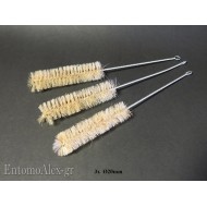 3X  20cm Ø25mm cleaning washing brushes - spouts