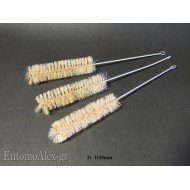 3x  20cm Ø25mm cleaning washing brushes - spouts