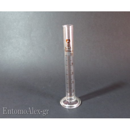 10ml borosilicate glass graduated cylinder