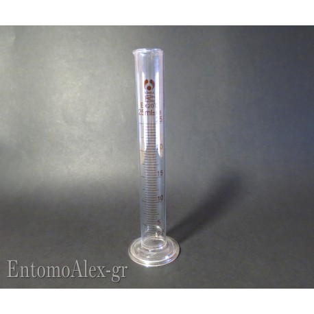 25ml cilindro graduato vetro borosilicato