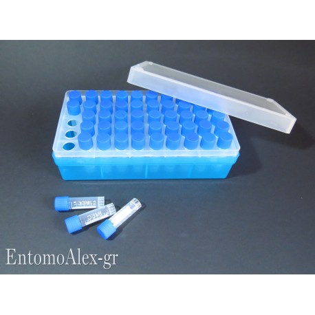 COMBO RACK BOX  +50  1.8ml freezing test tubes included