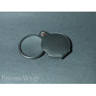 5x pocket loupe magnifier folding  glass lens