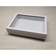 wooden box  19,5x26 WHITE