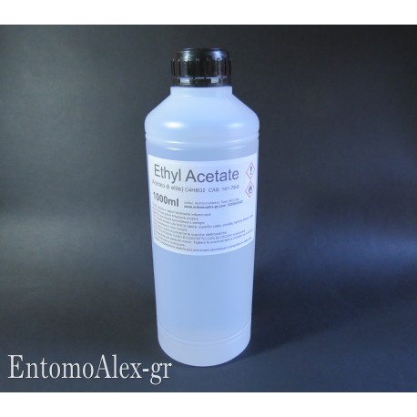 Ethyl Acetate 1000ml killing fluid bottle