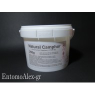 Canfora pura in cristalli 250g LATTA per scatole entomologiche