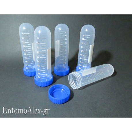 50ml "falcon" round bottom freezing test tubes