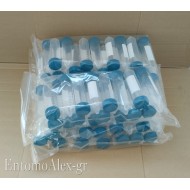 50ml  freezing test tubes x100 conical bottom