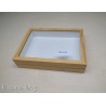 entomological wooden box  19,5x26 CLEAR