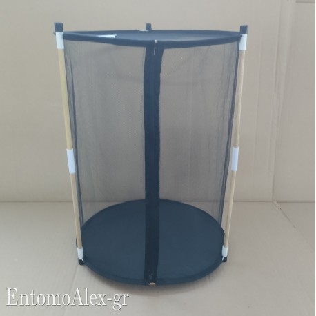 2 SIZES pop up basket BLACK round Butterfly Mantids breeding cage