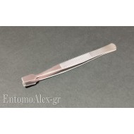 flat tips stainless steel tweezers