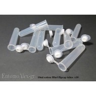 10X MICRO 10ml killing tube with cotton filled ca
