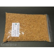 100g  3-5mm  washed chipped cork granulated for killing jars