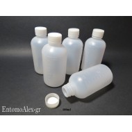 5x 100ml flaconi bottiglie vuote tappo a vite