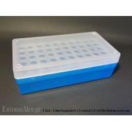 laboratory BLUE rack box x72  1.5-1.8ml freezing tubes