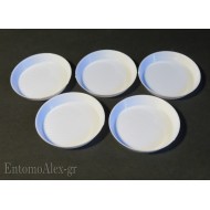 5x  cleaning micro round dishes sorting trays