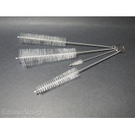 4x SET WHITE cleaning washing brushes - spouts