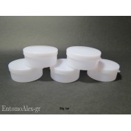 5x round press cap containers 20g
