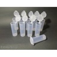 10x  50ml provette tappo incorporato analisi latte