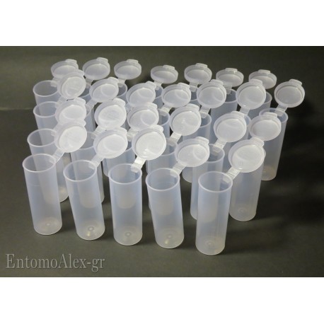 25x   50ml flip top graduated test tubes