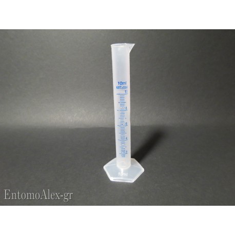 10ml BLUE measuring graduated long cylinder