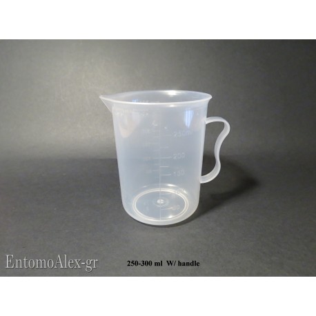 250ml HANDED measuring graduated beaker