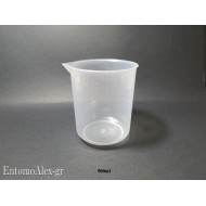 500ml beaker plastica graduato misuratore becher