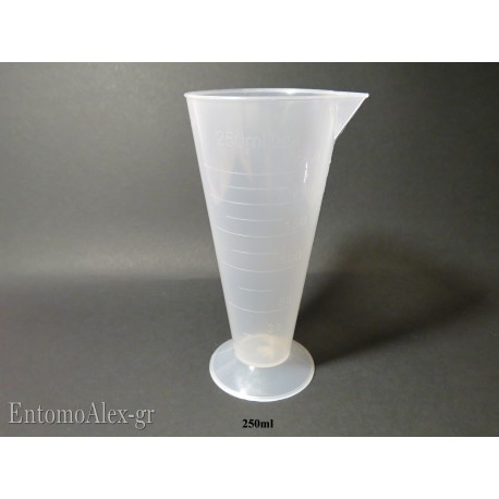 250ml measuring graduated conical cylinder
